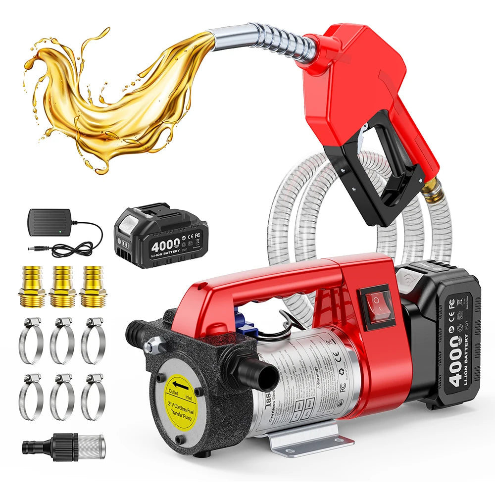 21V Electric Transfer Pump Makita 18V battery
