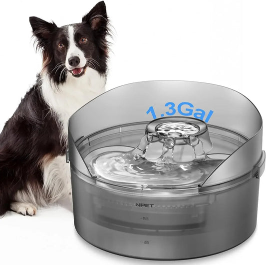 Automatic Dog Water Bowl with Splatter Guard