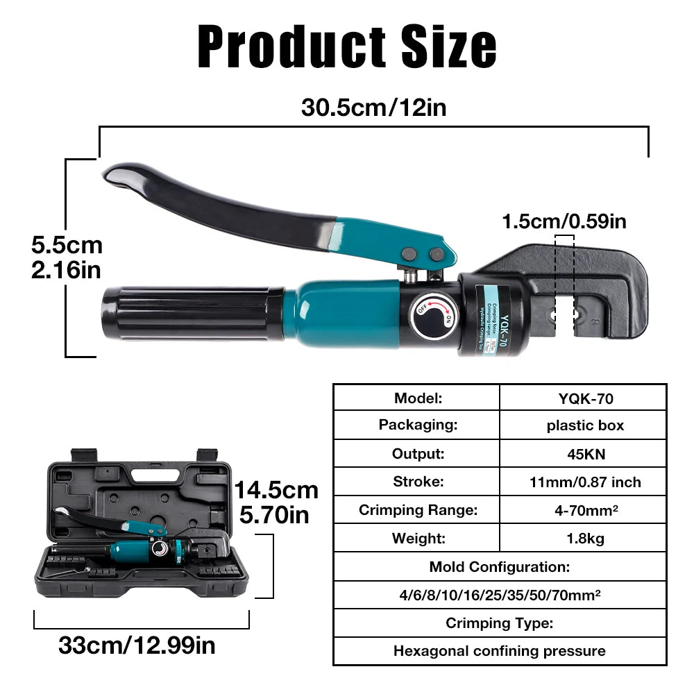 Hydraulic Crimping Pliers