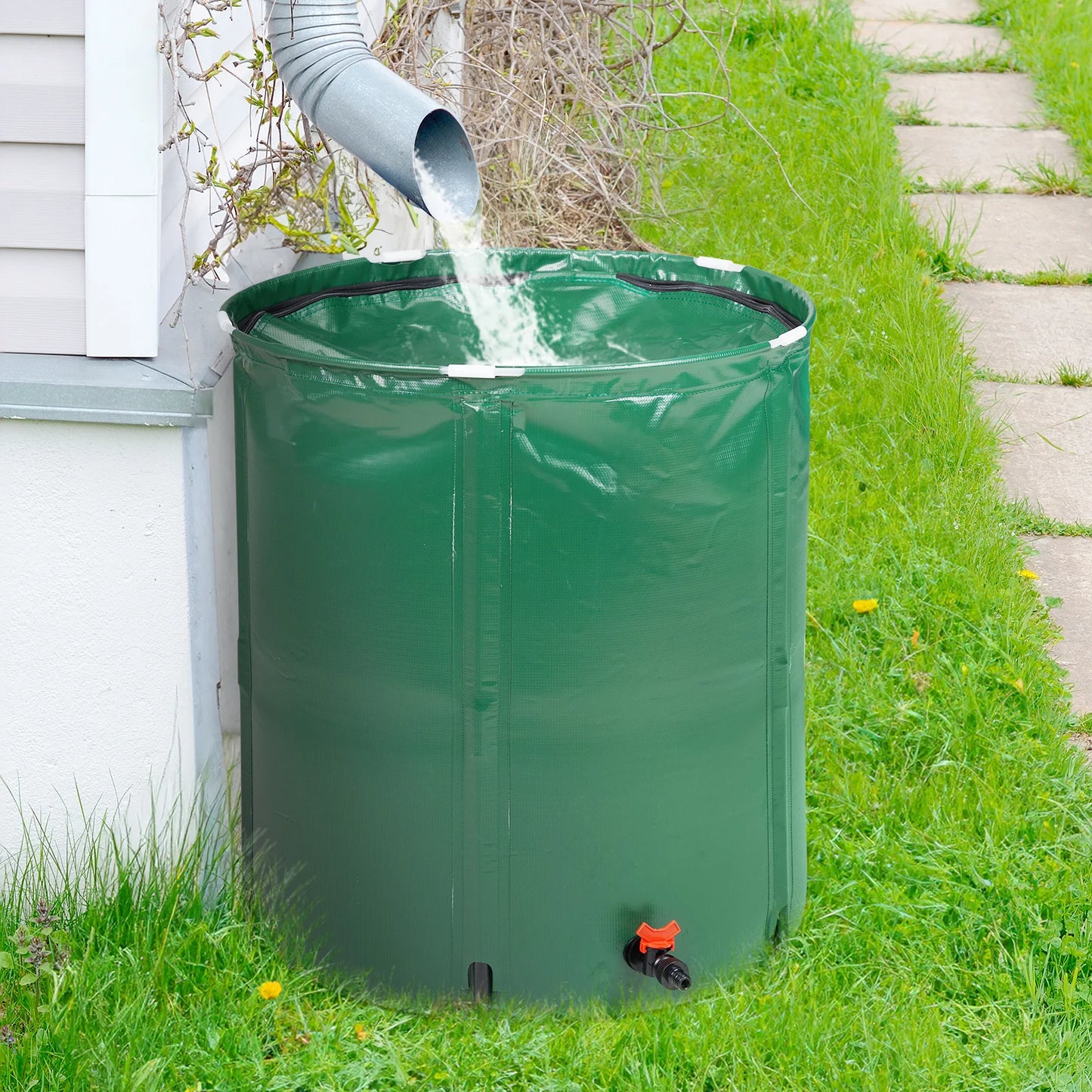 50 Gallon Collapsible Rain Barrel