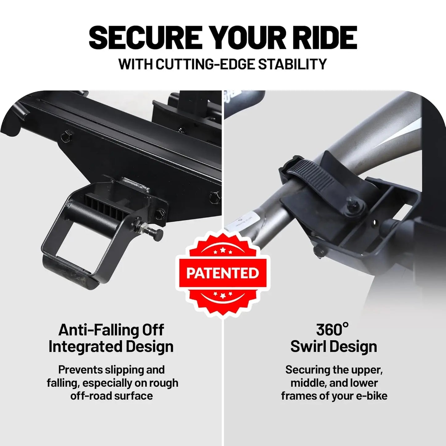 200 lbs E-Bike Rack Hitch Mount