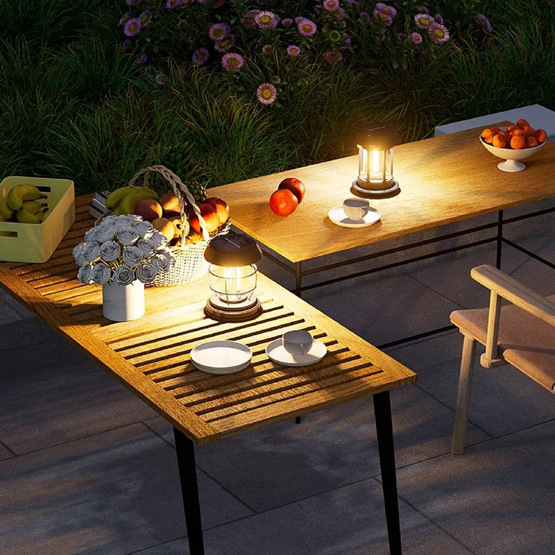 Solar Motion Sensor Lantern Rechargeable