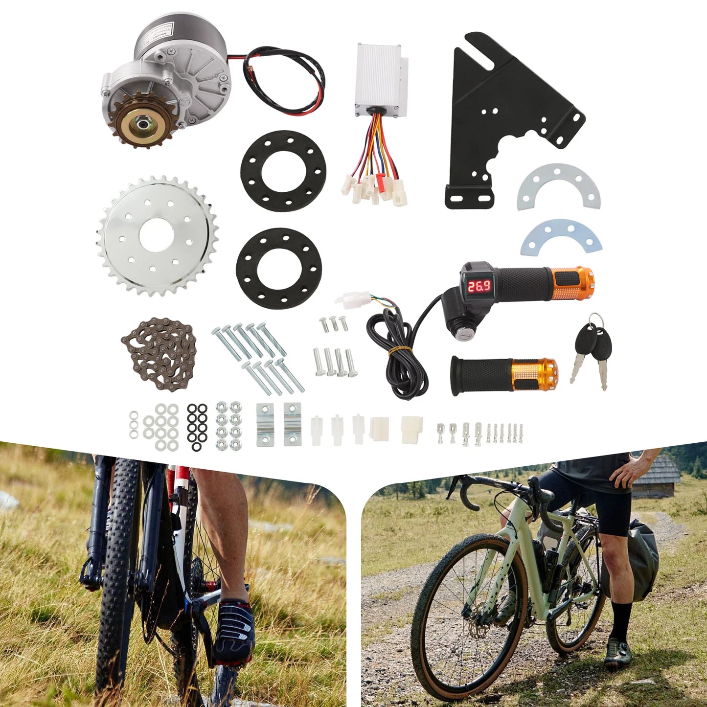 24v250w Electric Conversion Kit for Bike