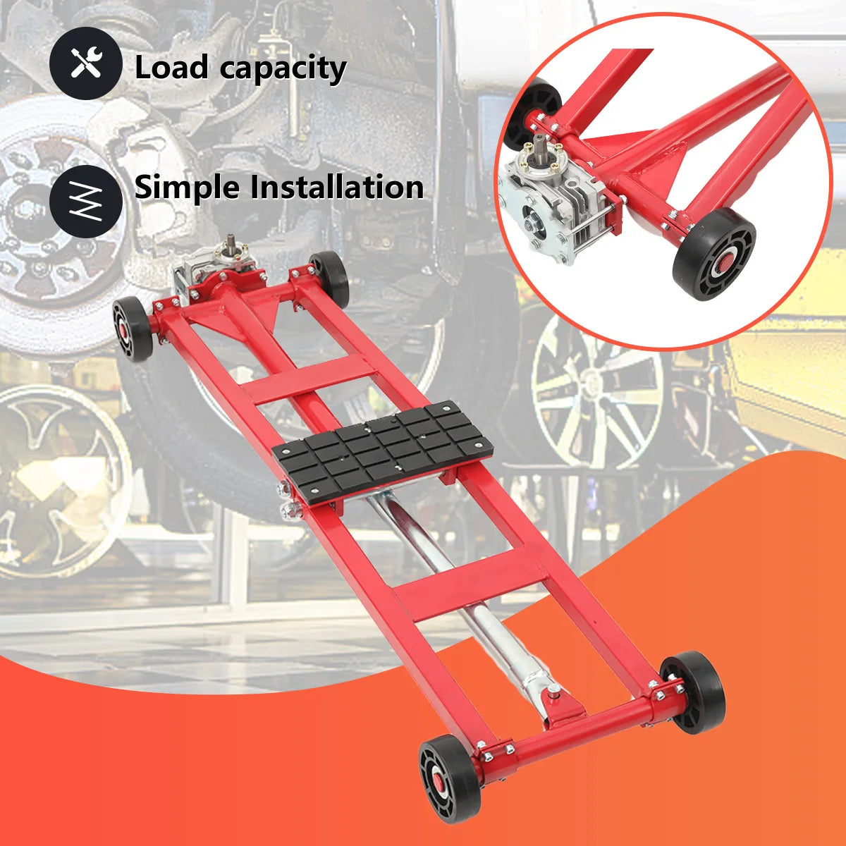 Mini Car Lift 2.5 Ton Capacity