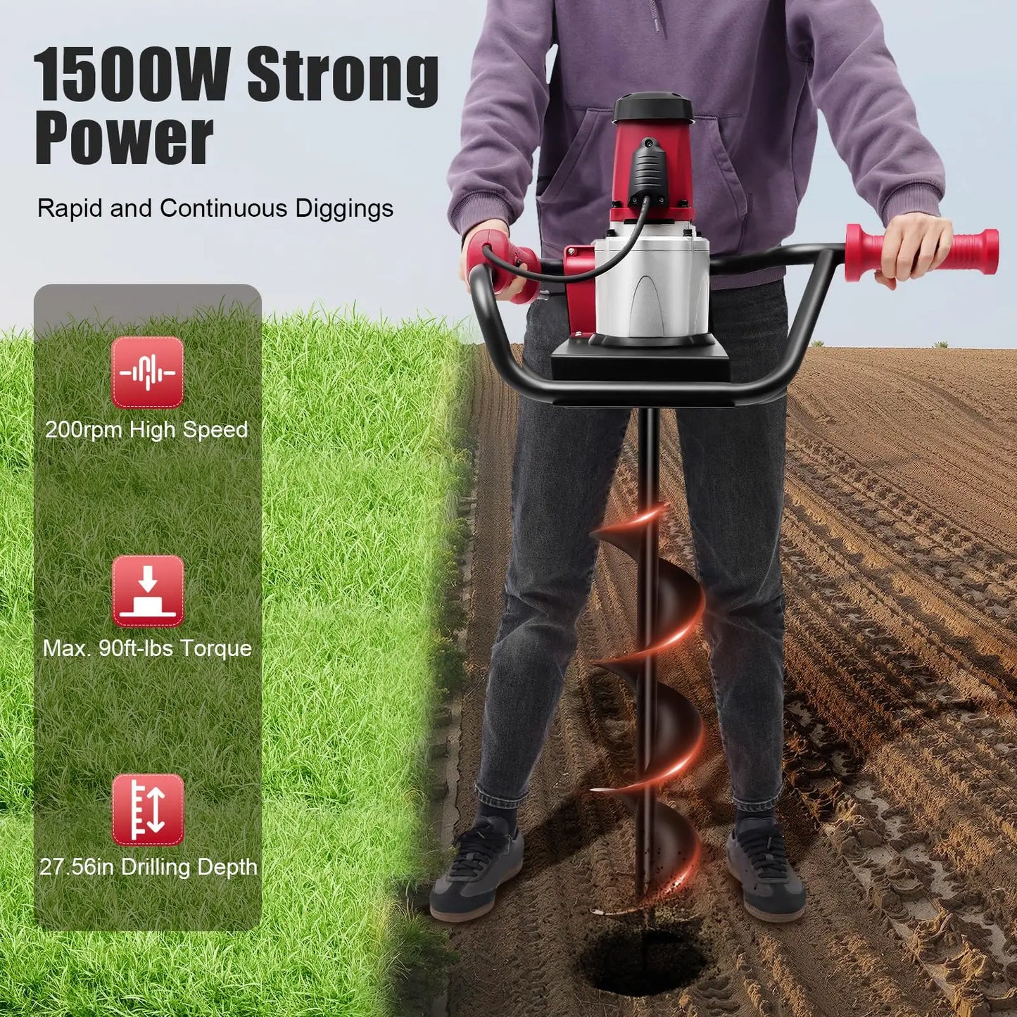 Electric Post Hole Digger