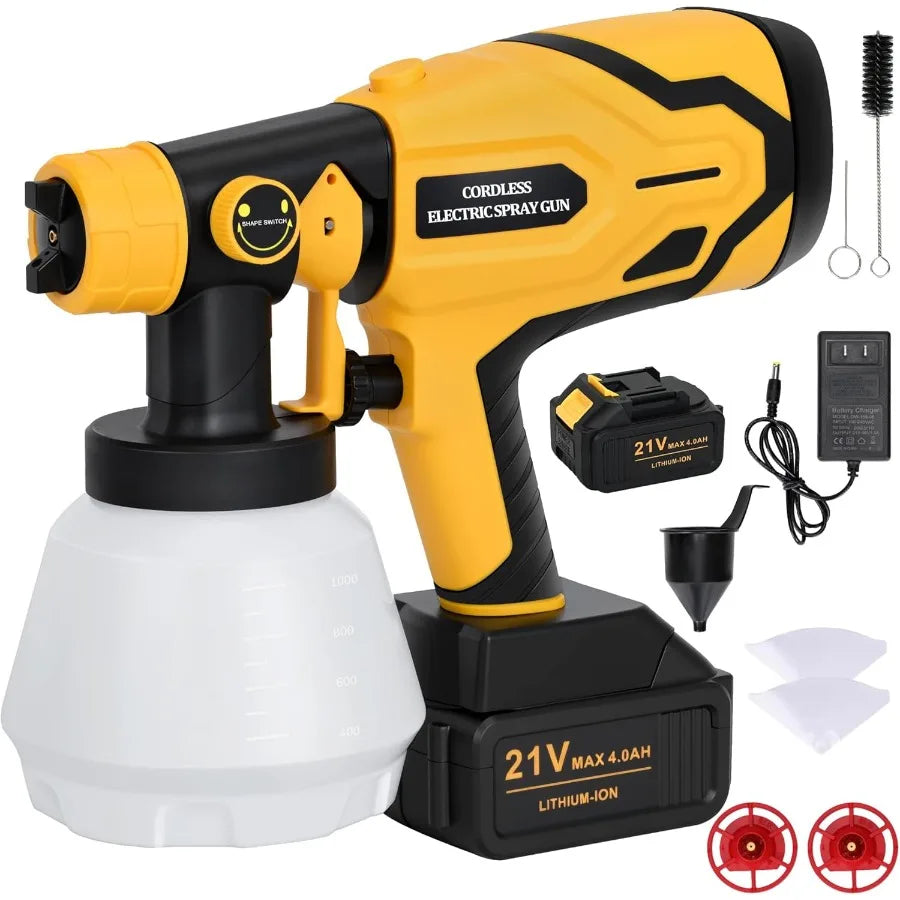 Paint Sprayer with Battery and Charger