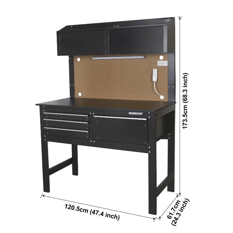 48-inch Workbench with Light