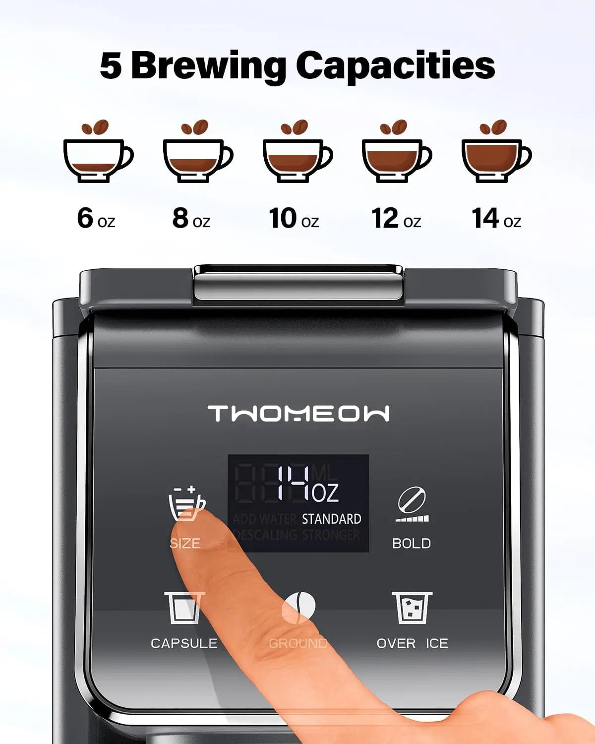 Hot & Iced Coffee Maker