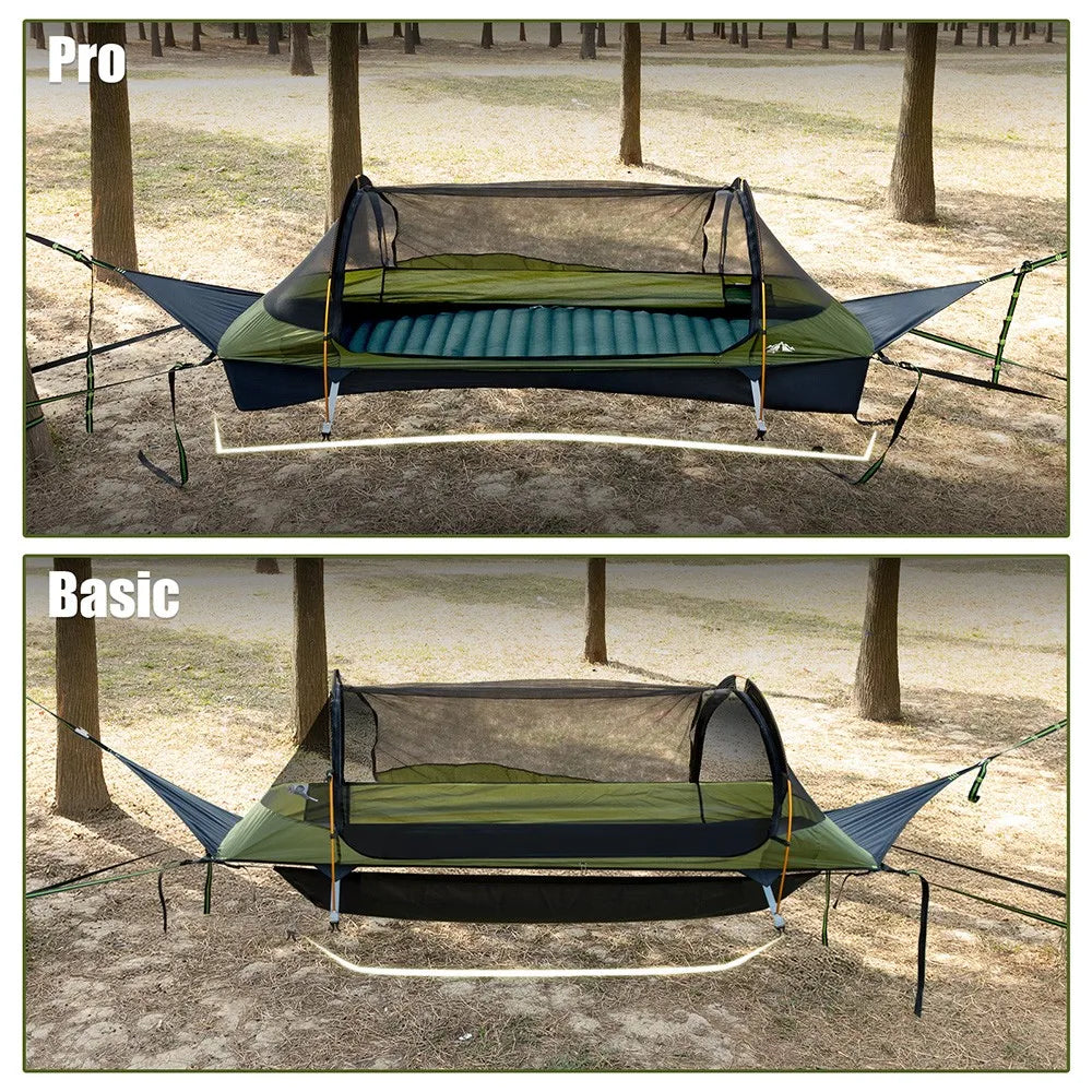 Flat Lay Hammock Tent with Mosquito Net
