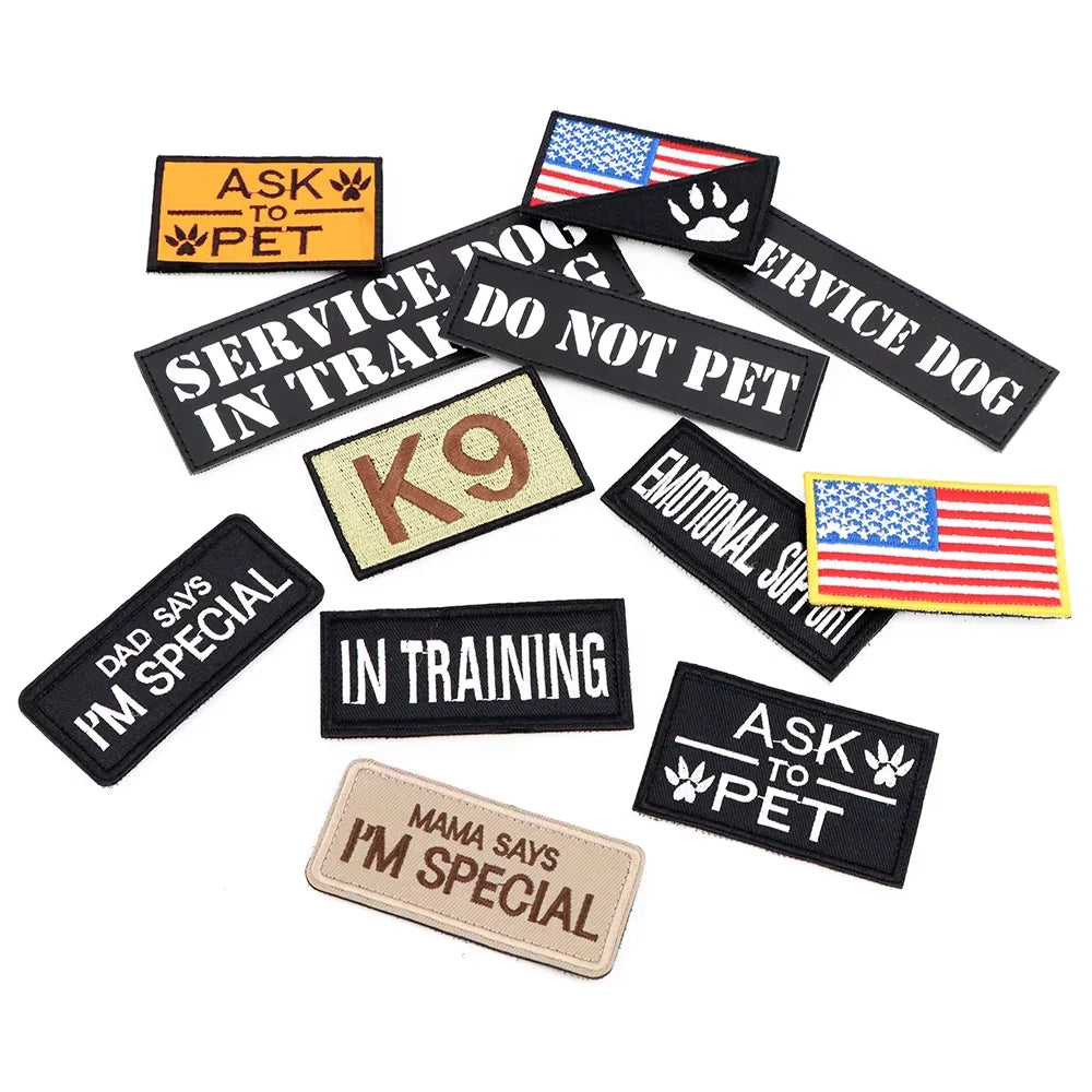Patch Bundle For Dog Vest