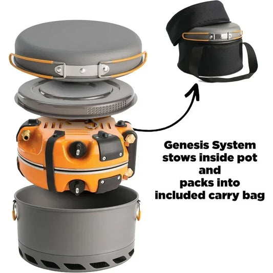 Camping Stove Cooking System