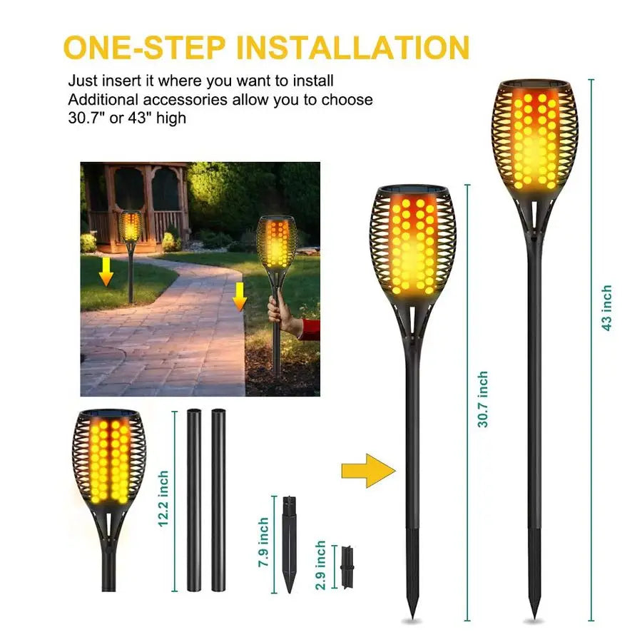 Solar Torch Lights