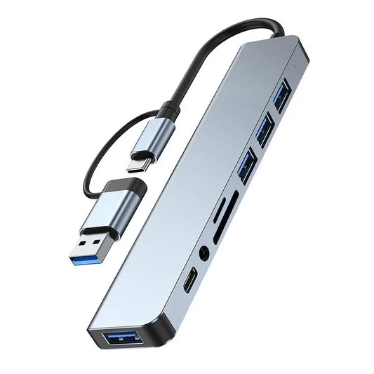 USB +Type C HUB Docking Station