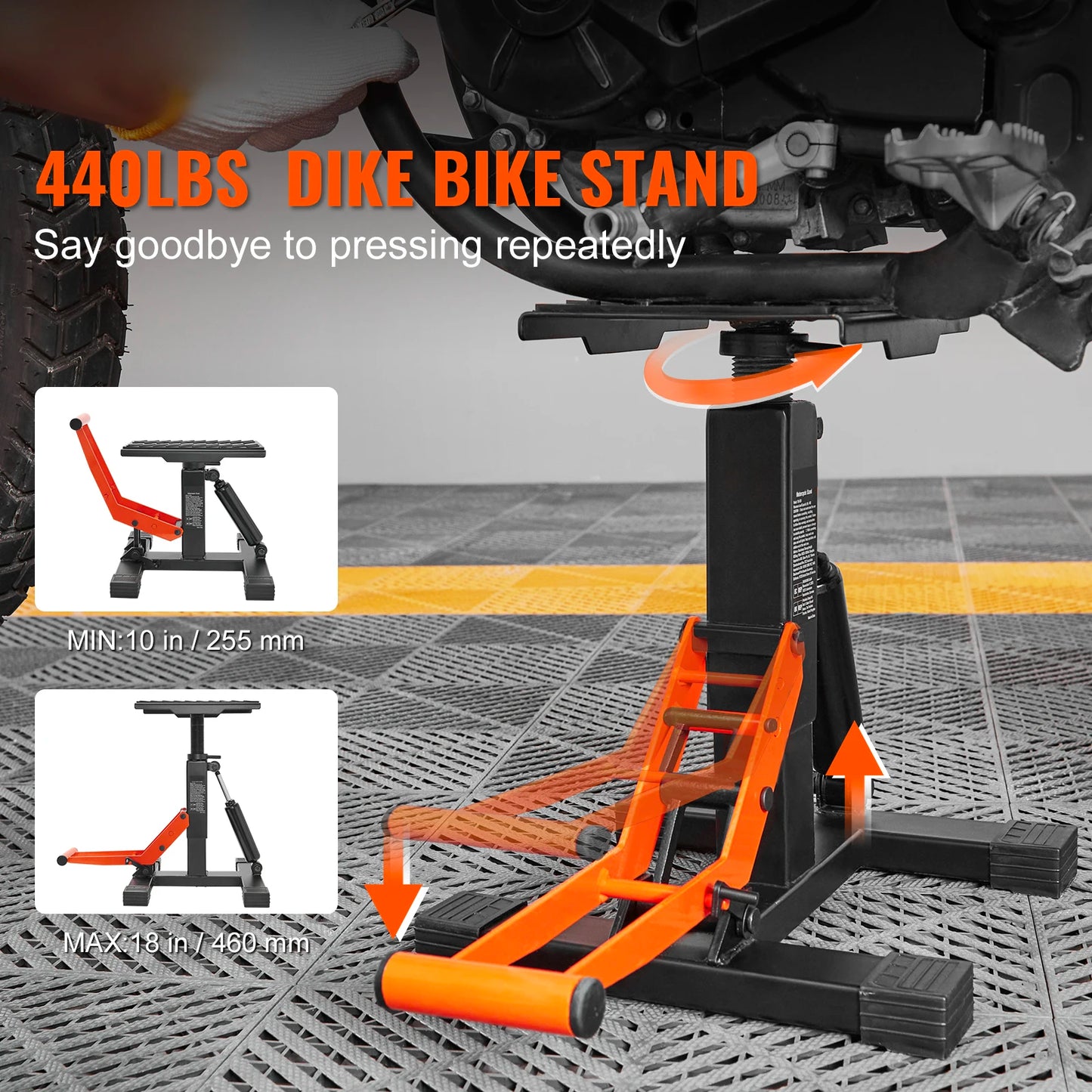 Motorcycle Lift Stand 440lb
