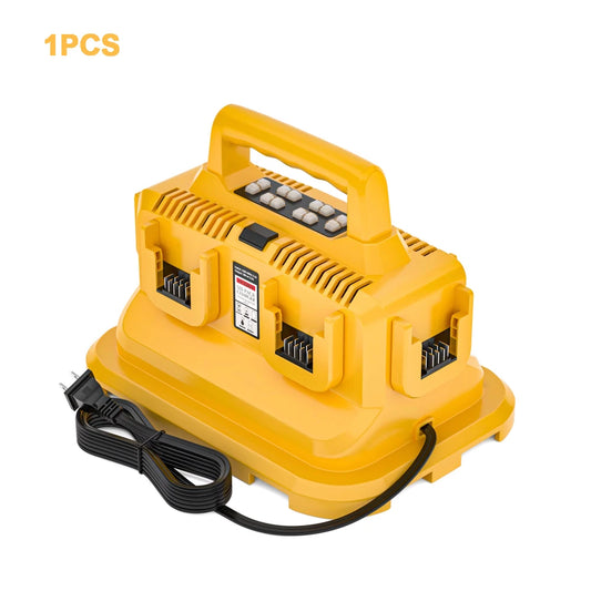 6-Ports for Dewalt Battery Charger, 20V/60Vr,Compatible with DCB200,DCB203,DCB204