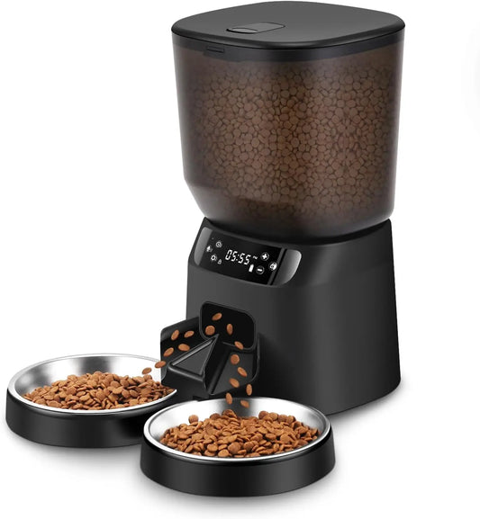 Automatic Pet Feeder for Two Cats