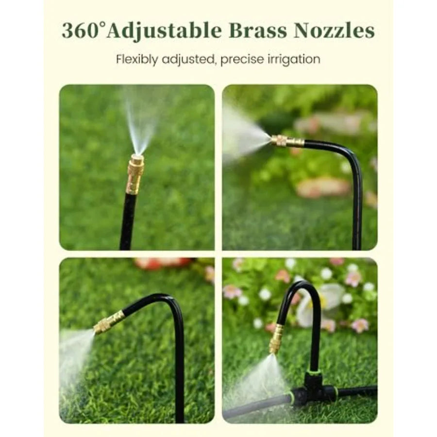 50FT Drip Irrigation System, Garden