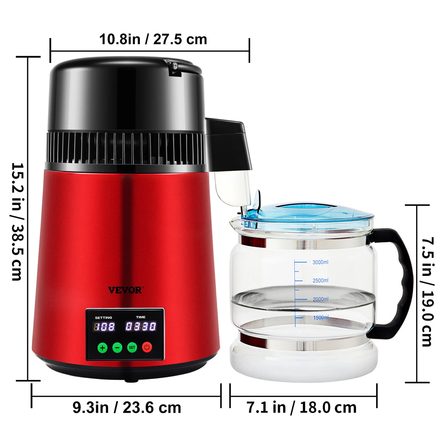 4L Water Distiller Purifier Filter