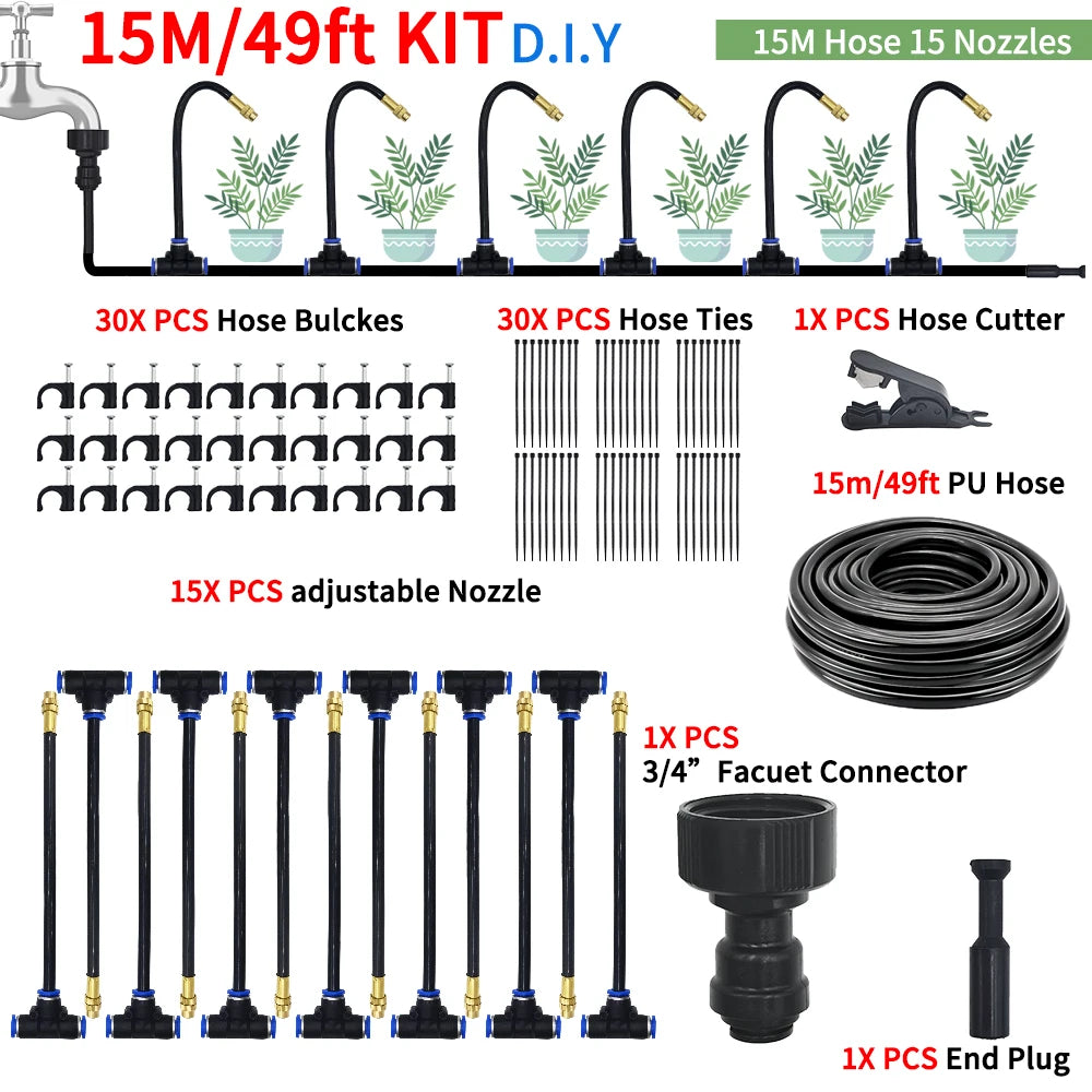 Irrigation  kit For Greenhouse Garden
