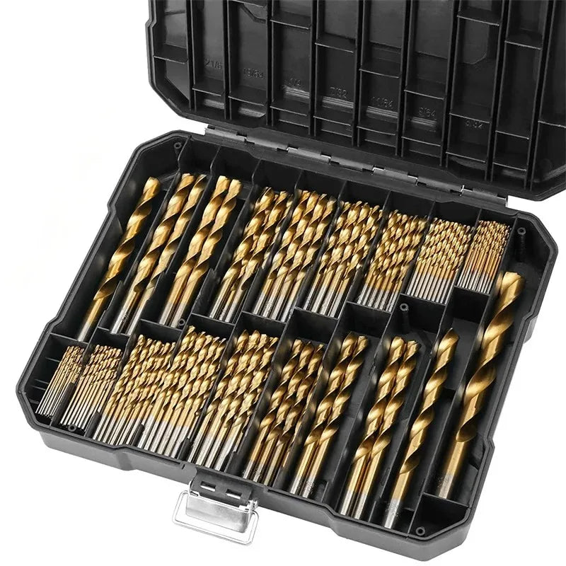 Drill Bit Set with Case