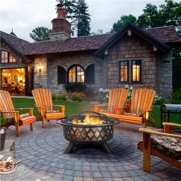 36'' Wood Burning Fire Pit