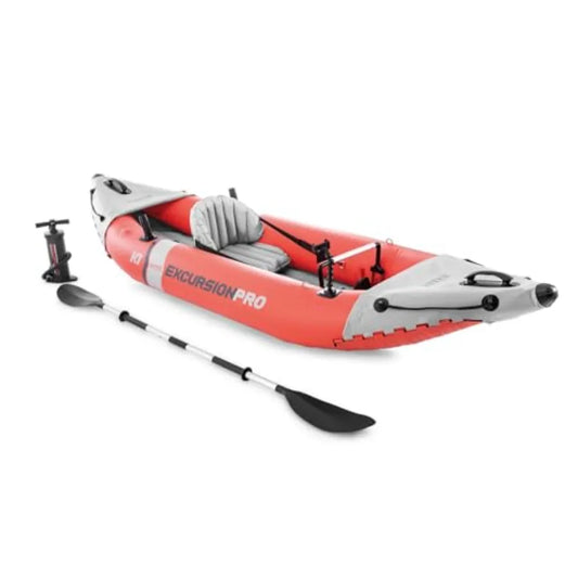 86in SuperTough PVC Kayak with Paddles High-Output Pump