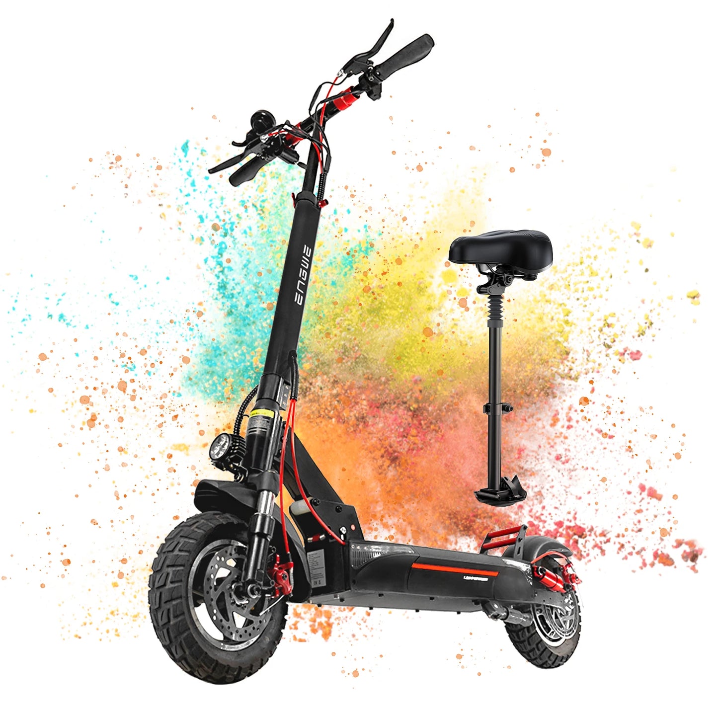 Electric Folding Scooter w/ Seat