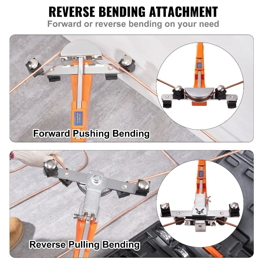 1/4-7/8 O.D. Ratcheting Tubing Bender