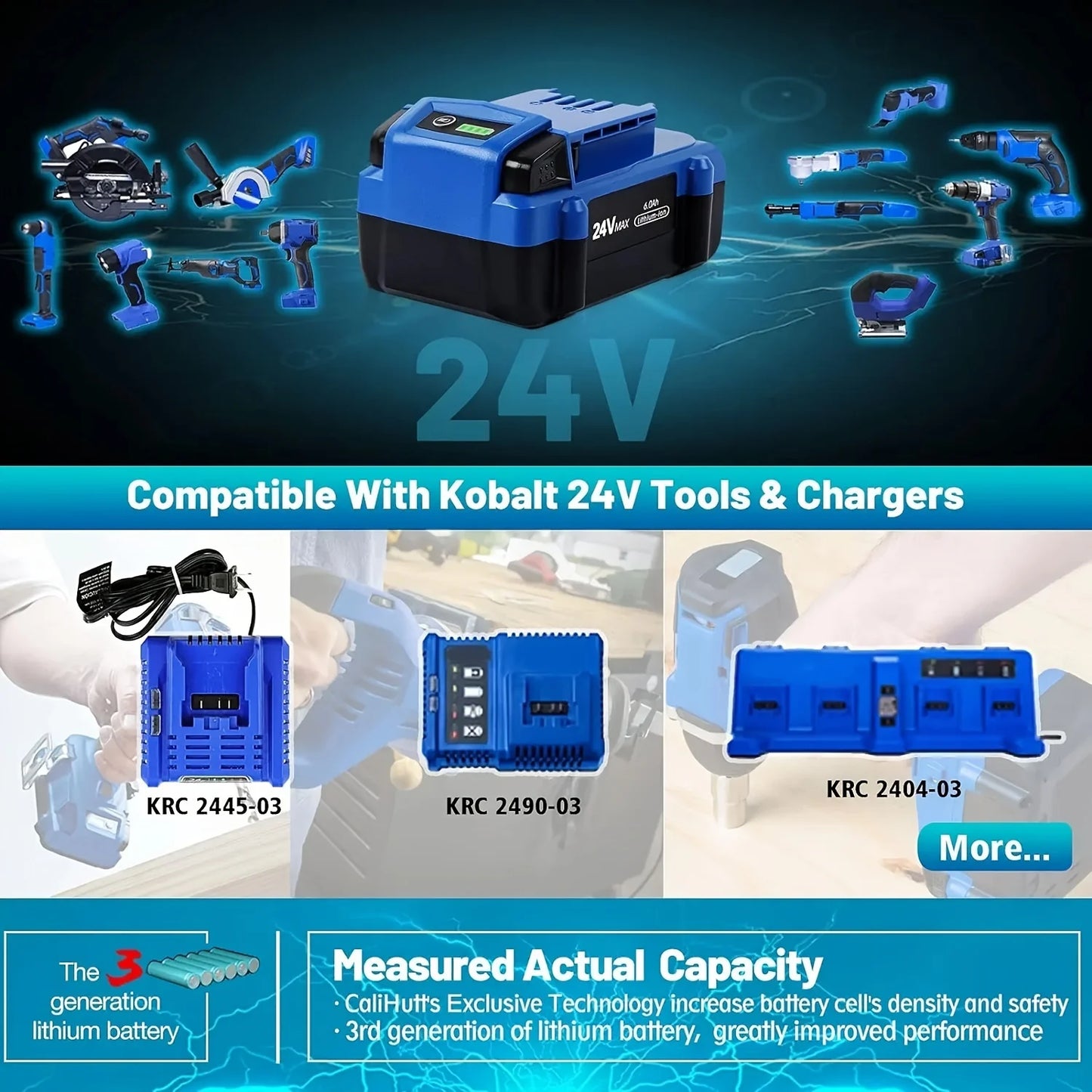 Replace Battery For Kobalt 24V