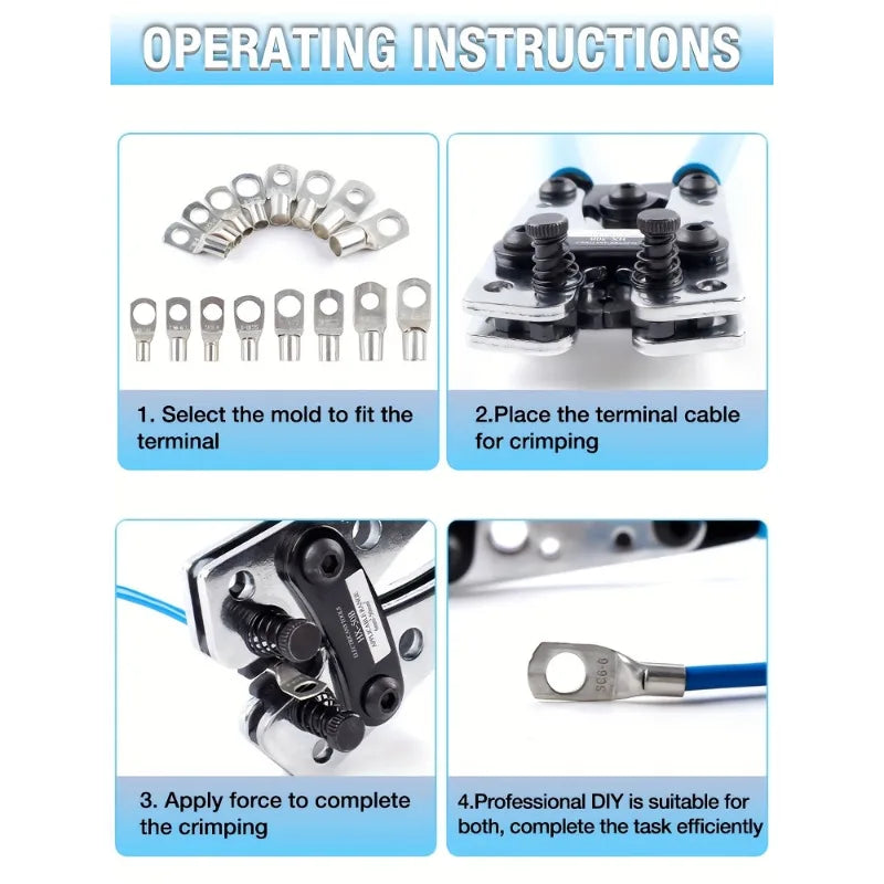 1 Set Professional Crimping Pliers Kit
