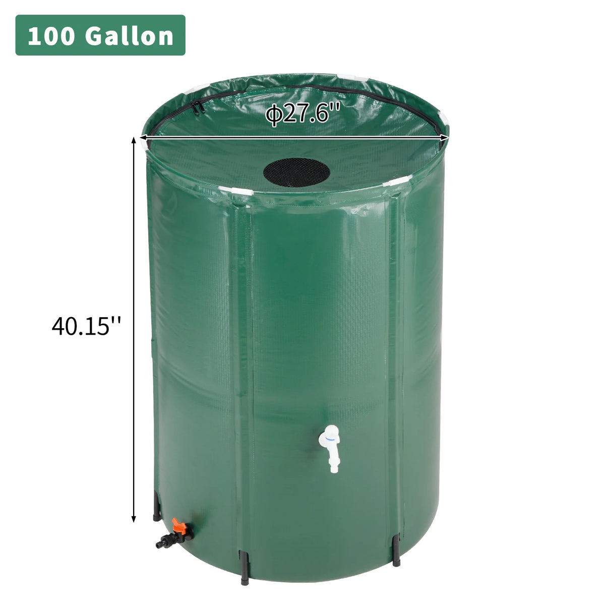 100 Gallon Collapsible Rain Barrel