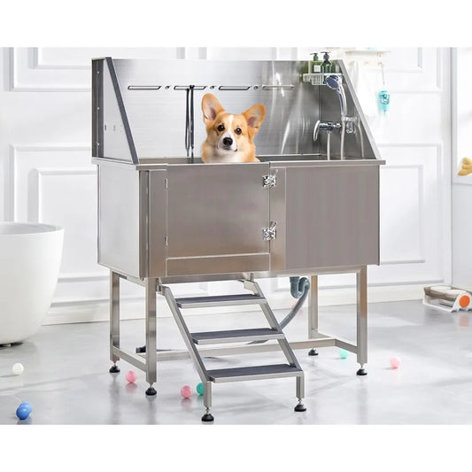 50-Inch Dog Washing Station
