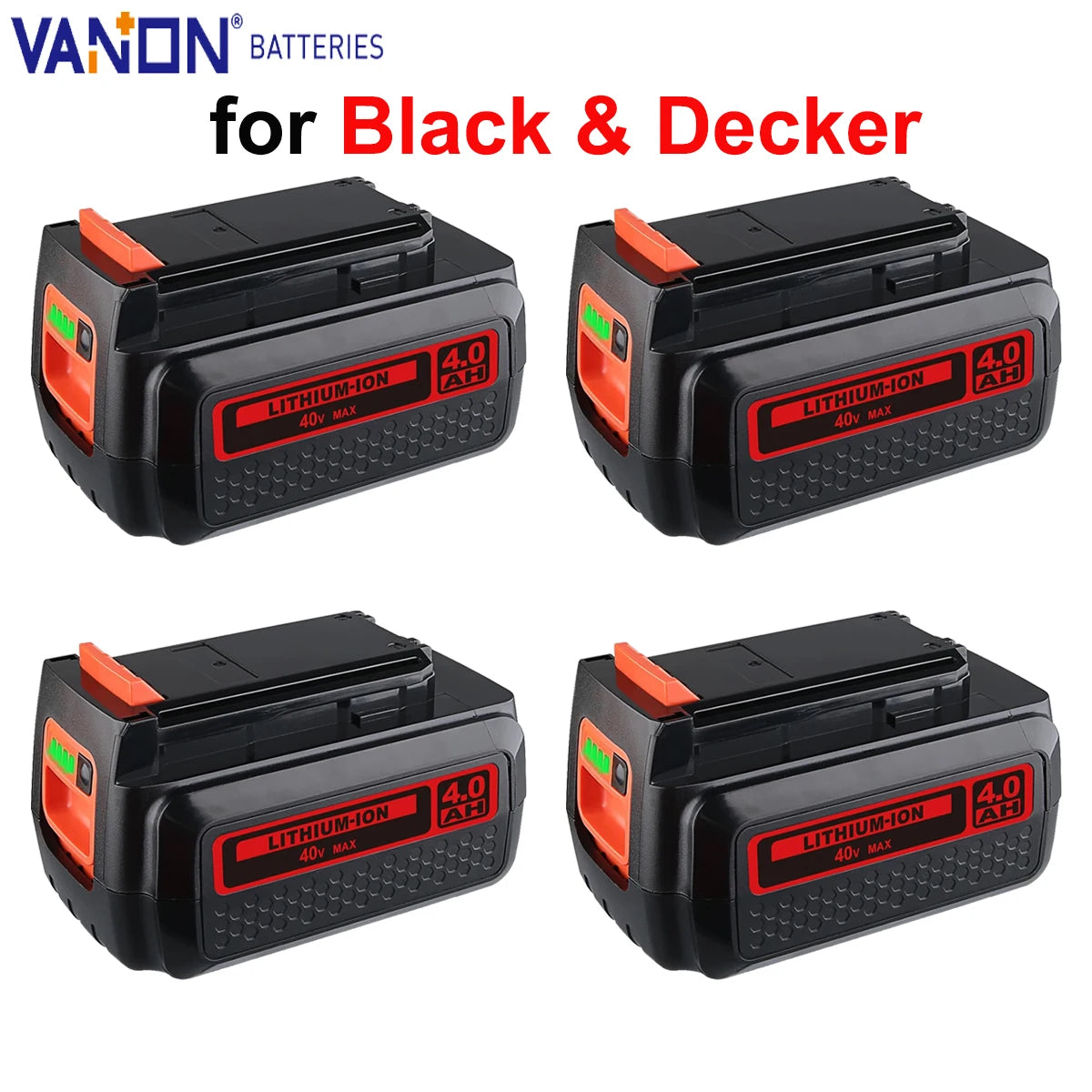 Lithium Battery Replace for Black and Decker LBX204 LCS1240