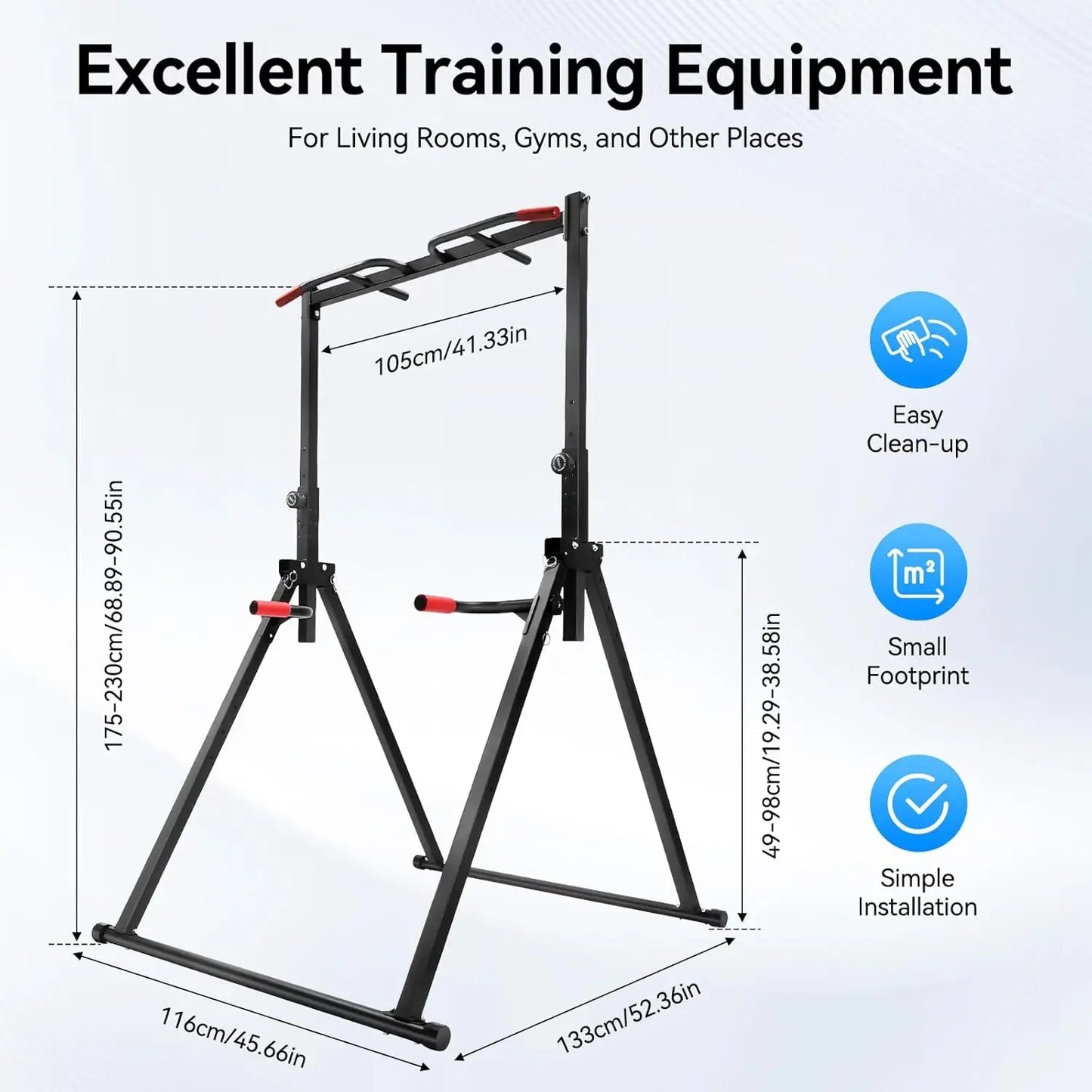 Foldable Pull Up / Dip Station