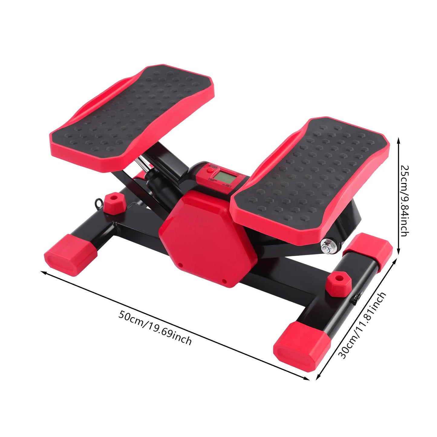 Stepper Machine with Resistance Bands