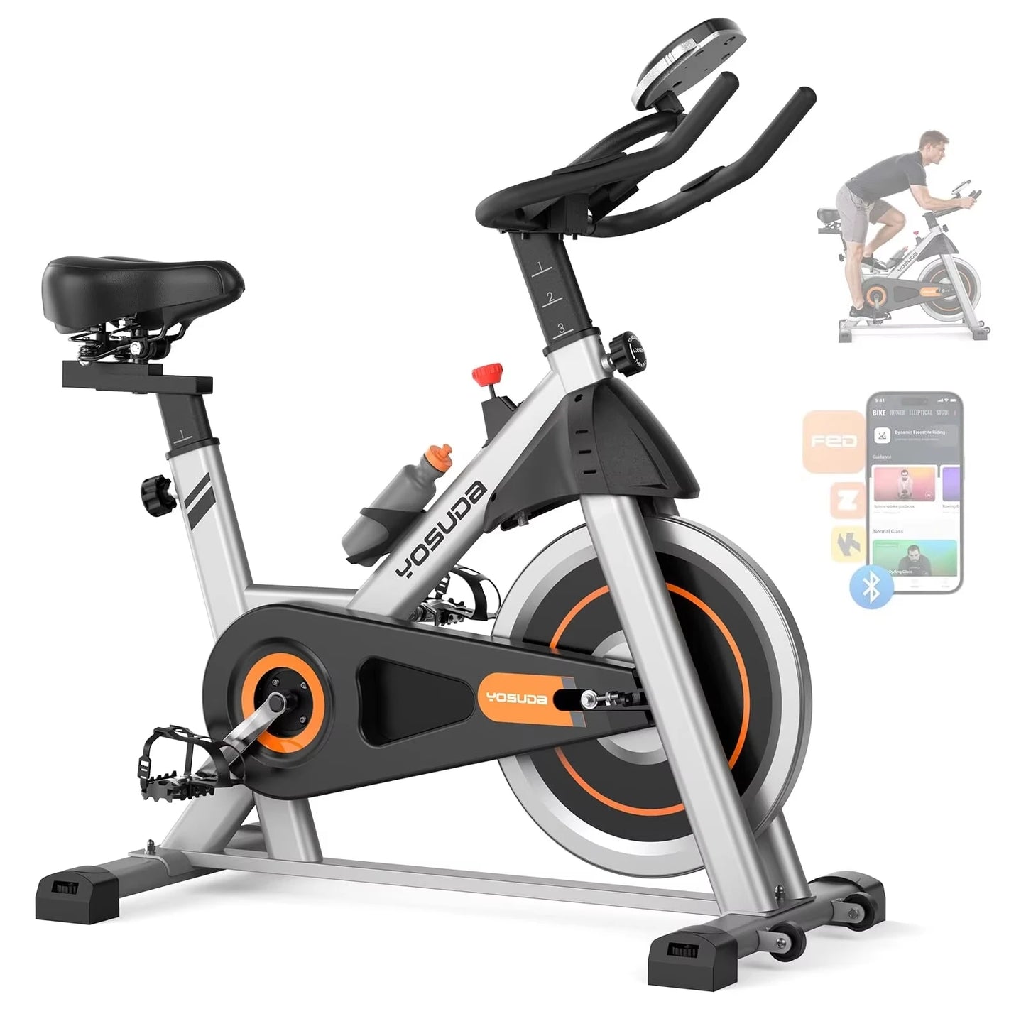 Magnetic Indoor Exercise Bike