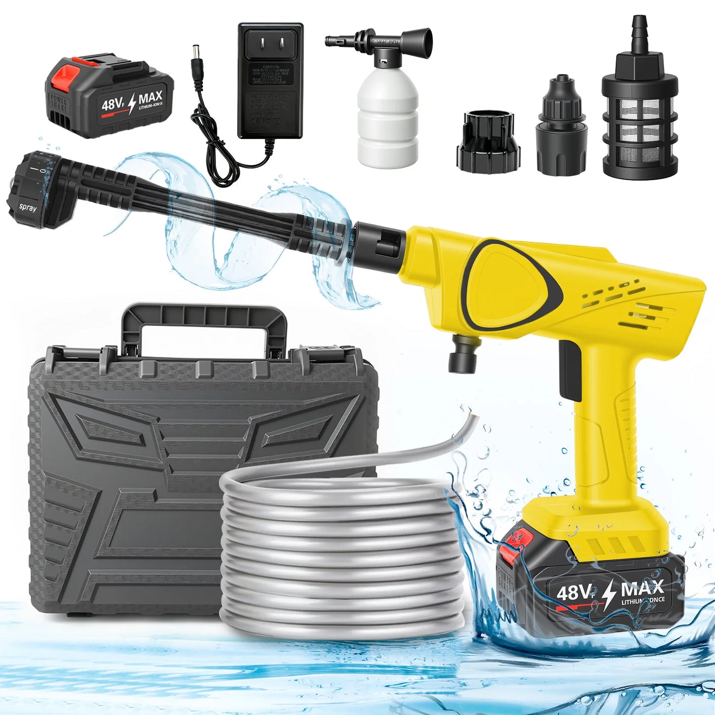 Cordless High-Pressure Washer