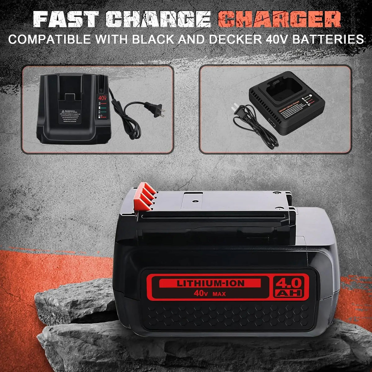 Lithium Battery Replace for Black and Decker LBX204 LCS1240