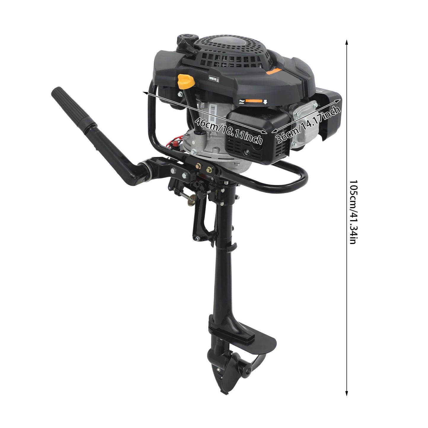 224cc 9HP Four Stroke Outboard Motor