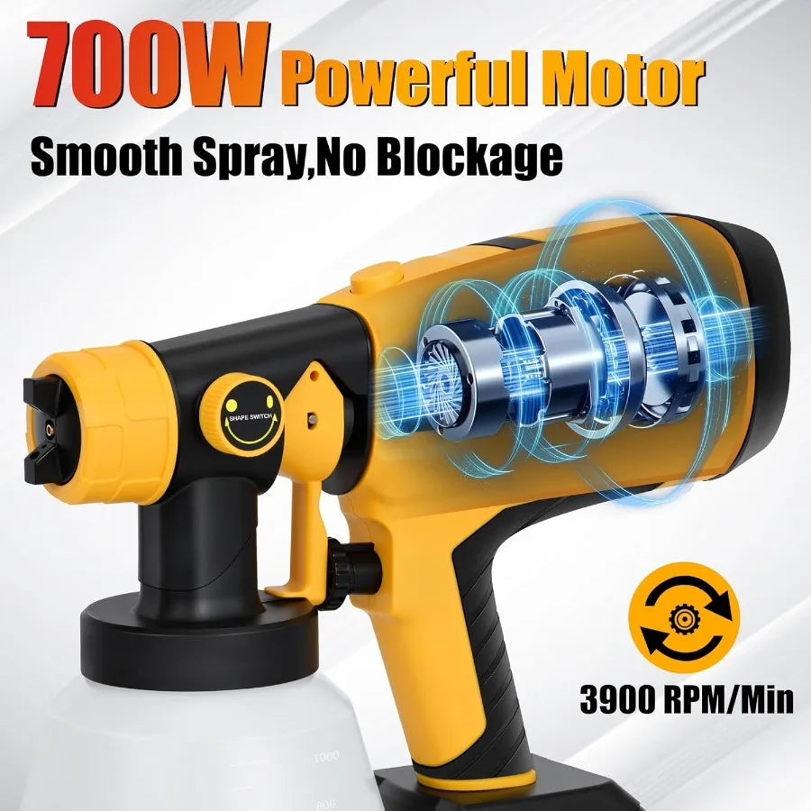 Paint Sprayer with Battery and Charger