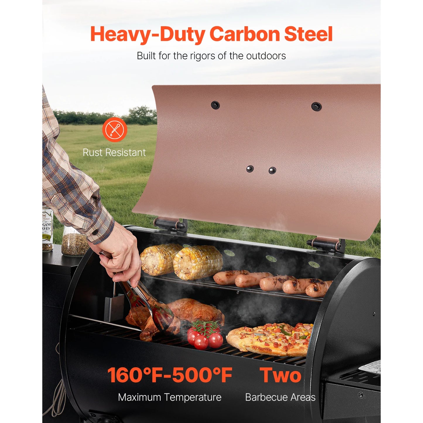 Wood Pellet Grill Smoker