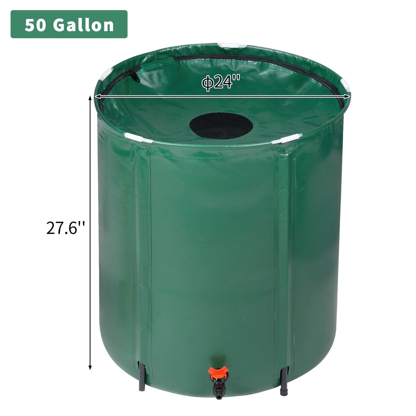 50 Gallon Collapsible Rain Barrel