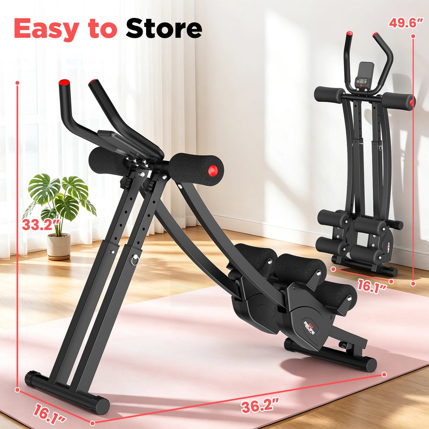 Dual Split‑Track Ab Machine