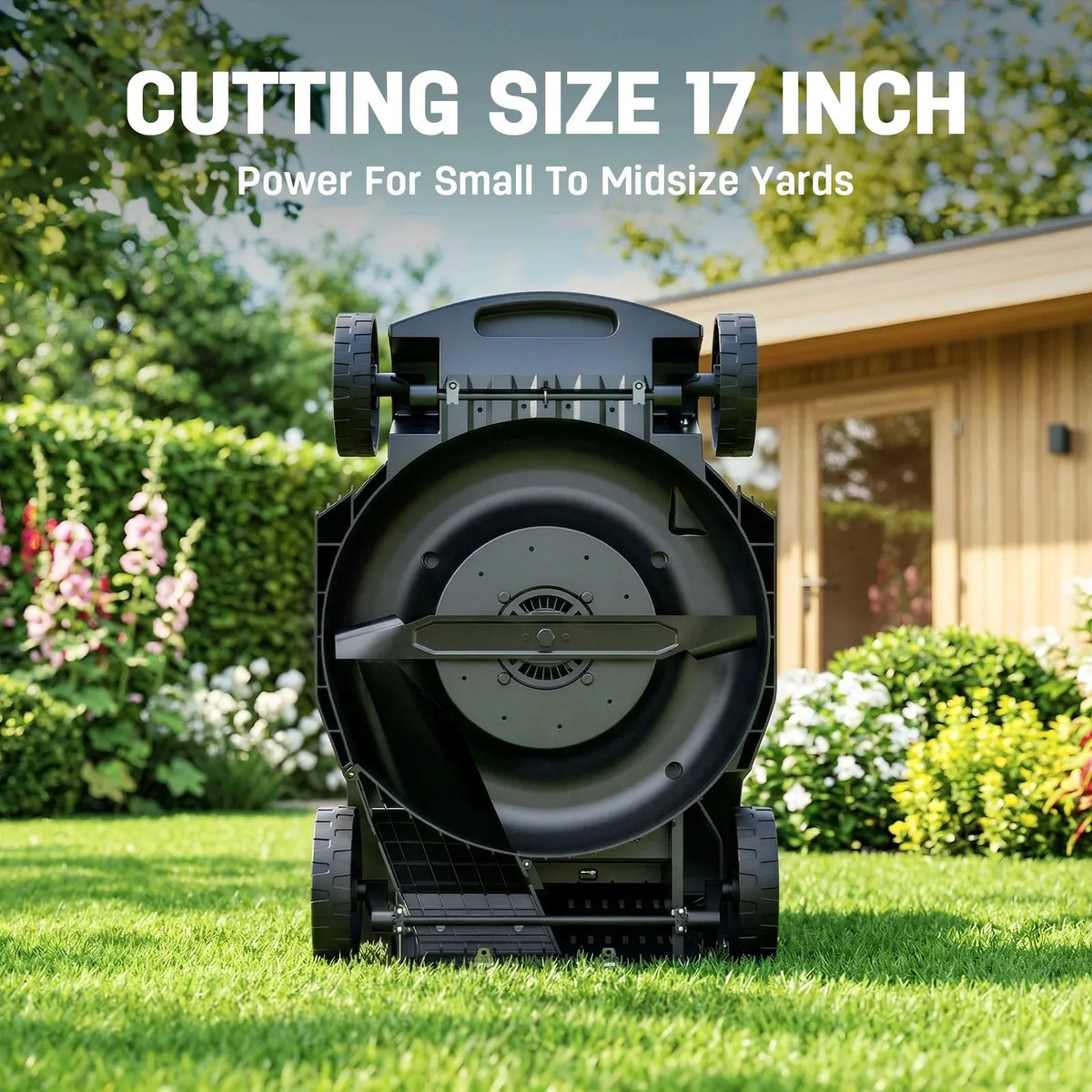 21V Cordless Lawn Mower 17 Inch