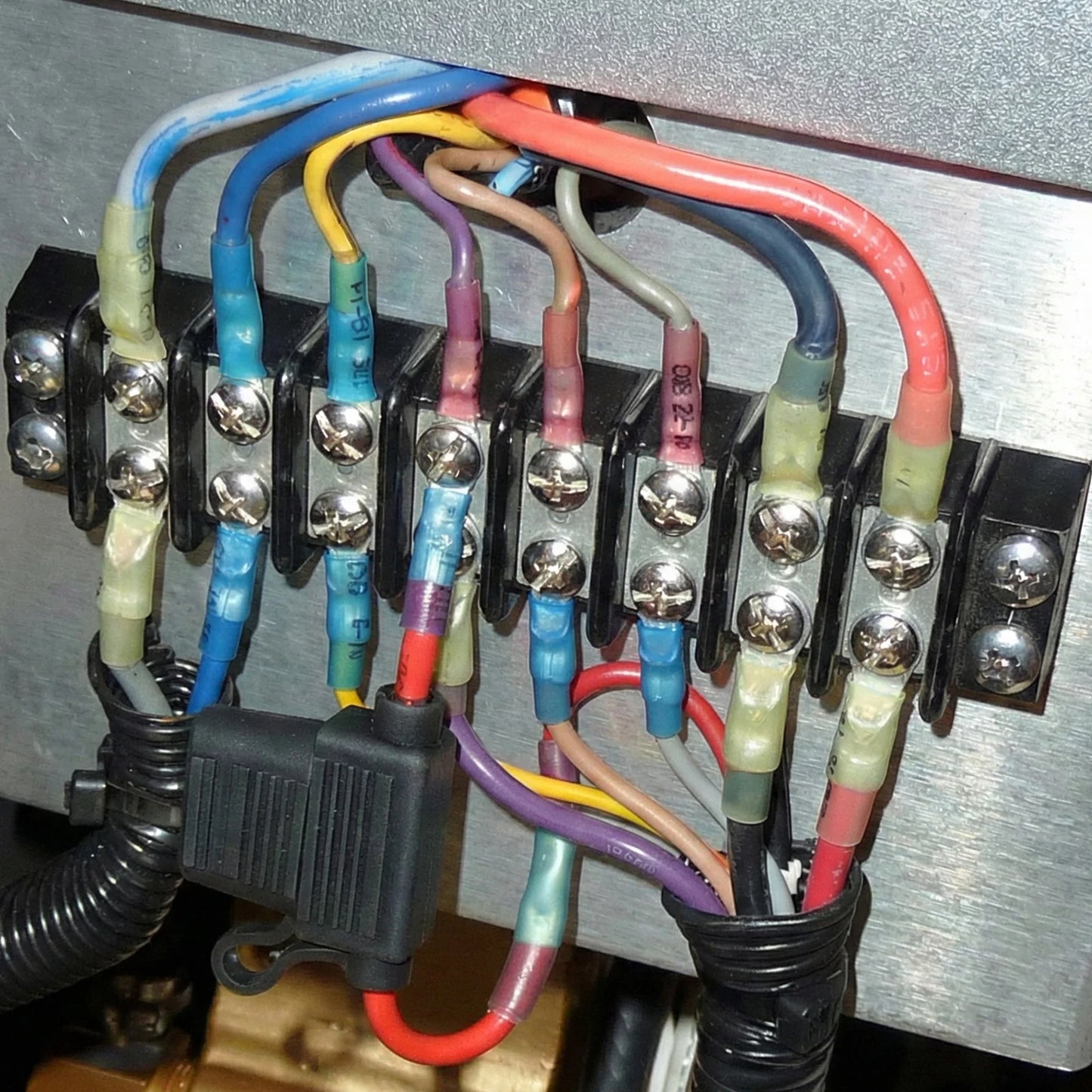 112pcs Heat Shrink Ring Terminals Electrical