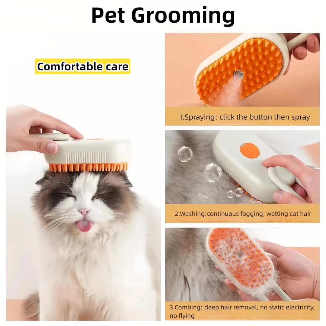 Pet  Brush Steam