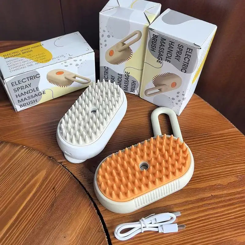 Pet Cleaning Brush Steam