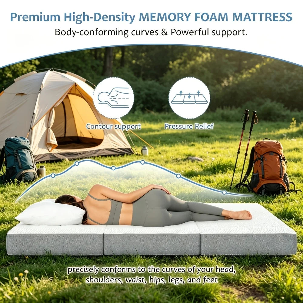3-In-1 Foldable Mattress Queen Size