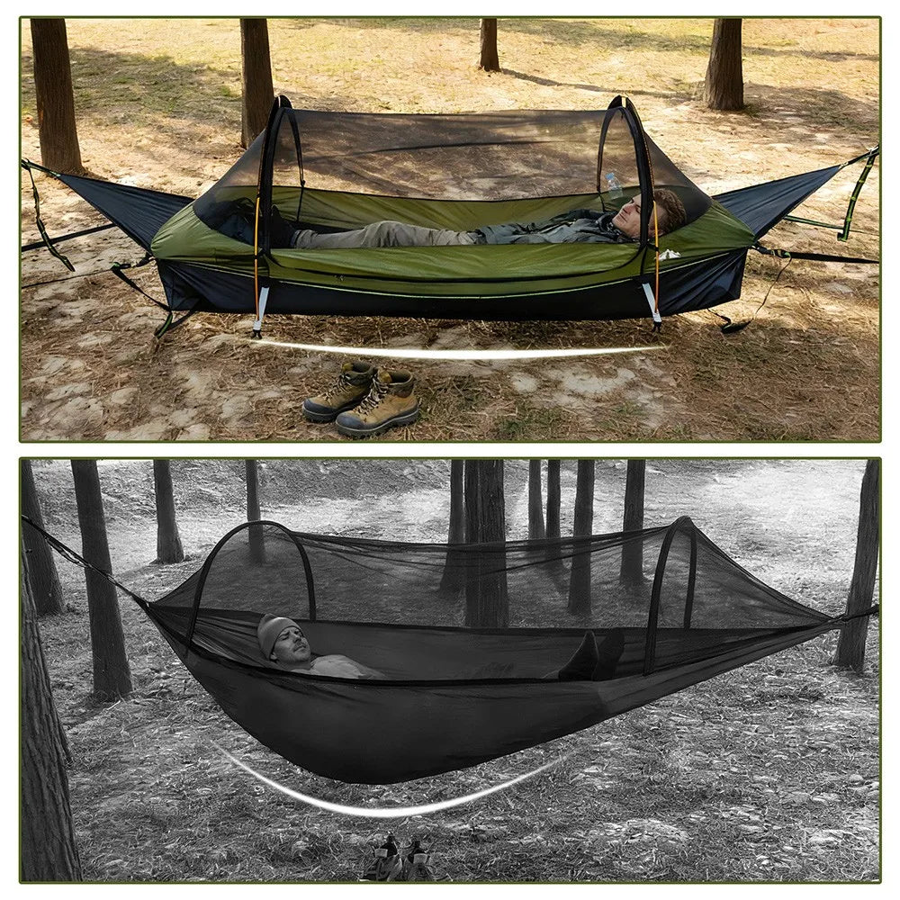 Flat Lay Hammock Tent with Mosquito Net