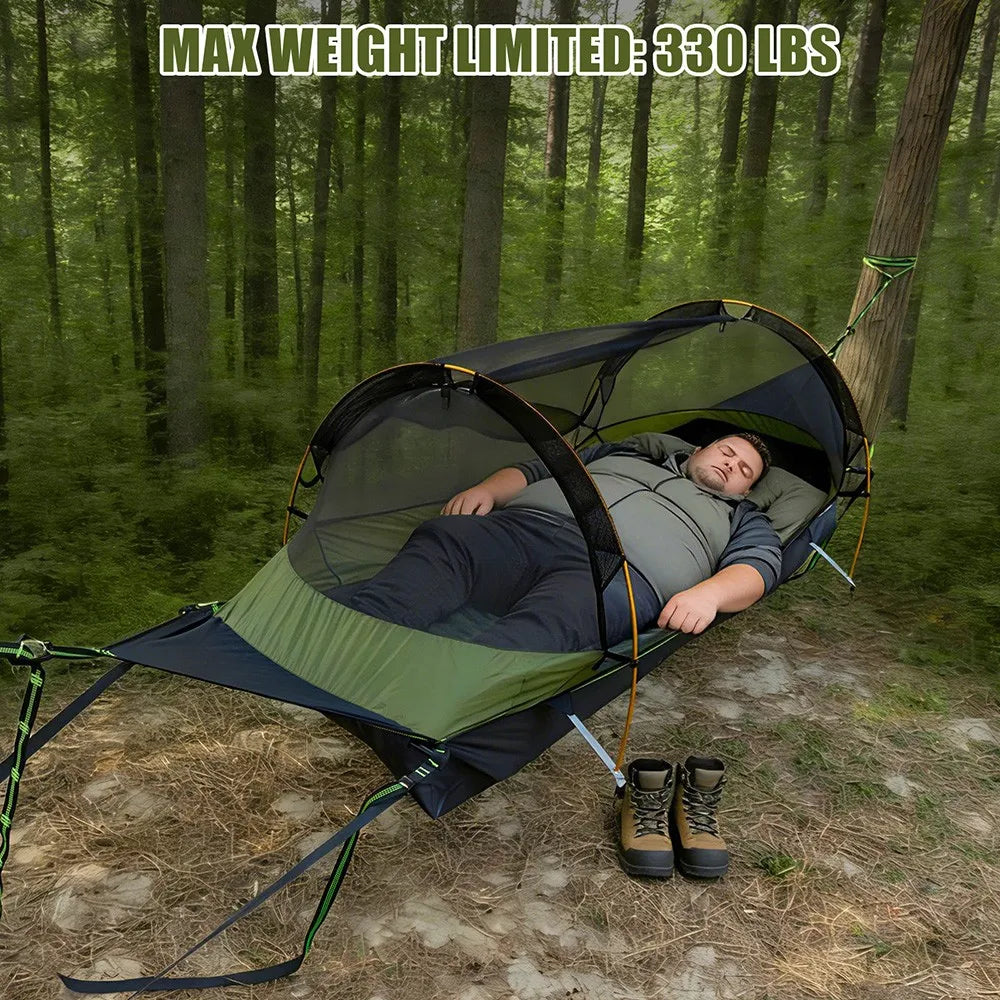 Flat Lay Hammock Tent with Mosquito Net